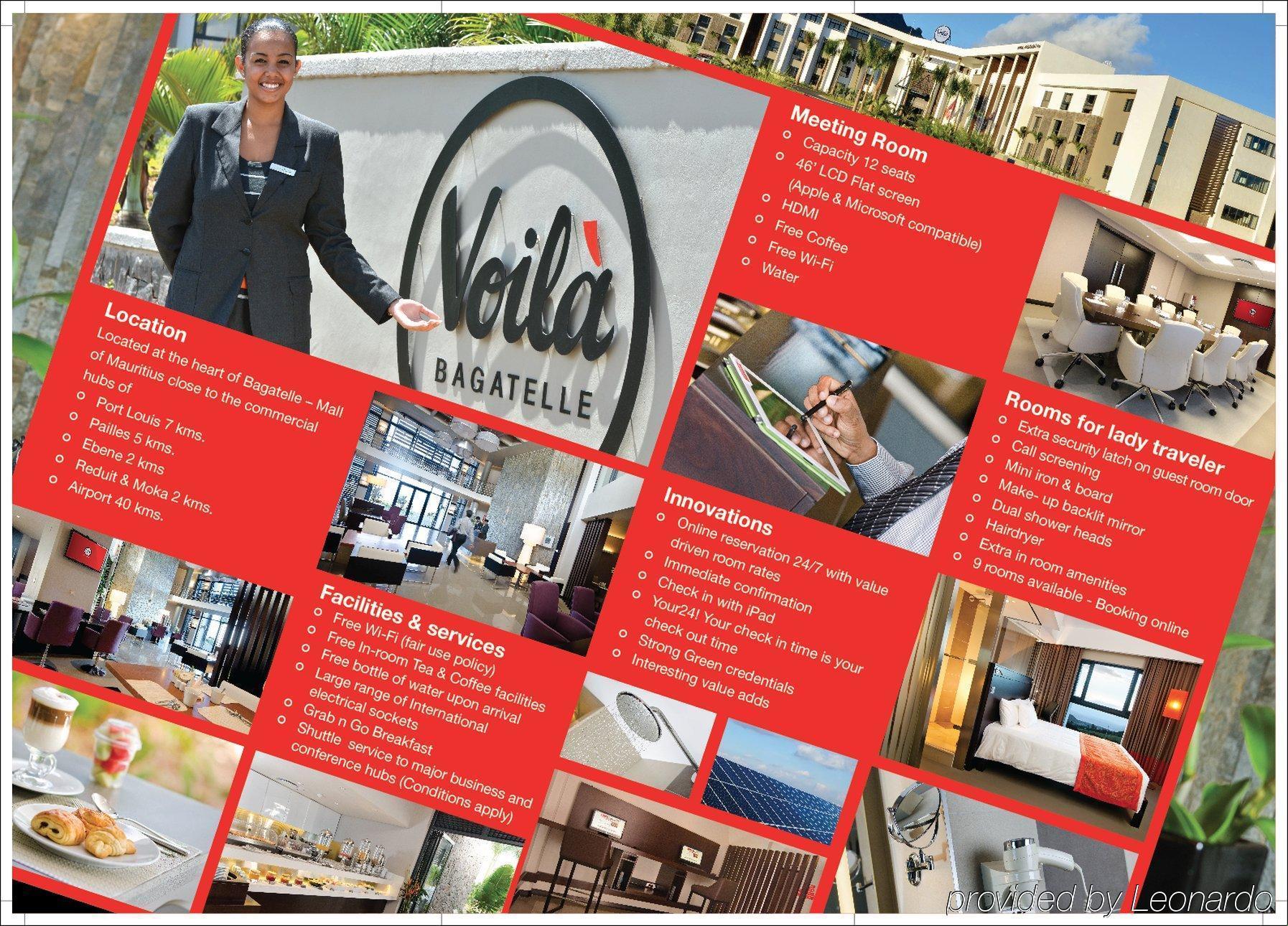 Voila Bagatelle Hotel Moka Ngoại thất bức ảnh